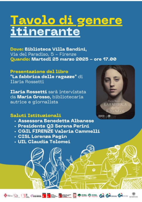TAVOLO DI GENERE ITINERANTE