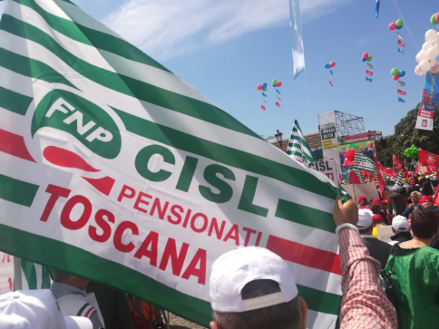 Grande Manifestazione Nazionale dei Pensionati a Roma il 1° Giugno 2019
