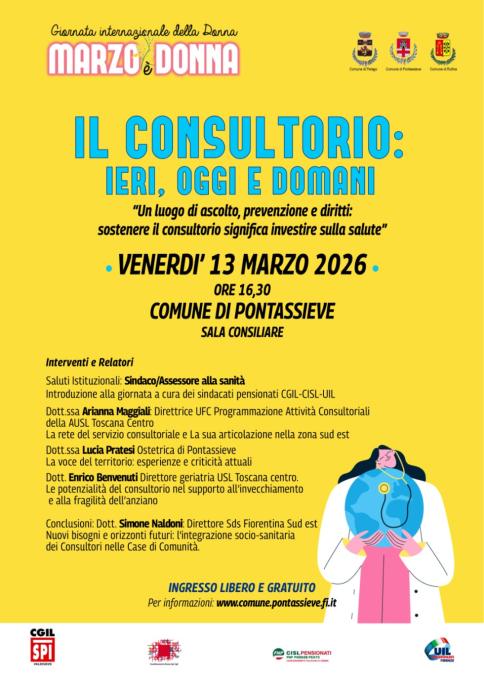 Marzo è Donna Il Consultorio: Ieri, Oggi, Domani