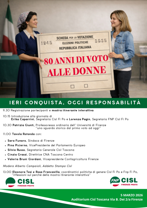 80 ANNI DI VOTO ALLE DONNE